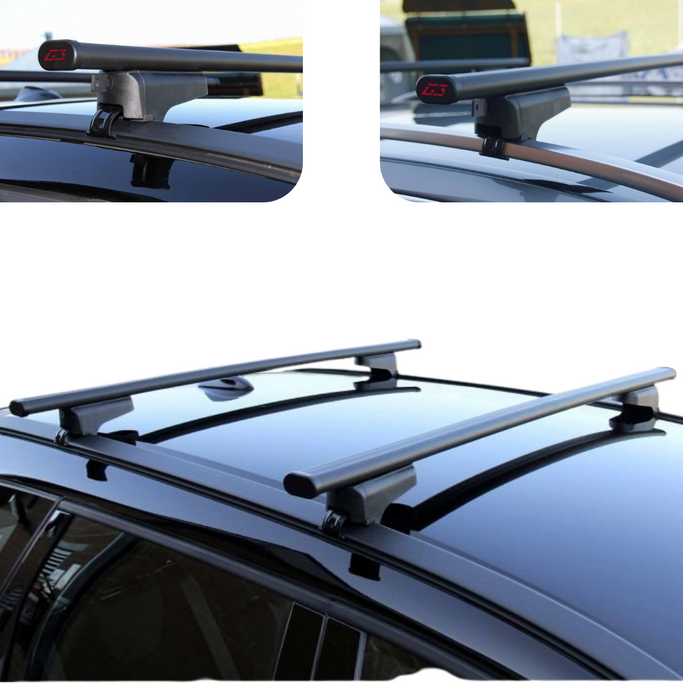 Bară de portbagaj de plafon G3 CL 61.130 universală pentru balustrade tradiționale și integrate din oțel