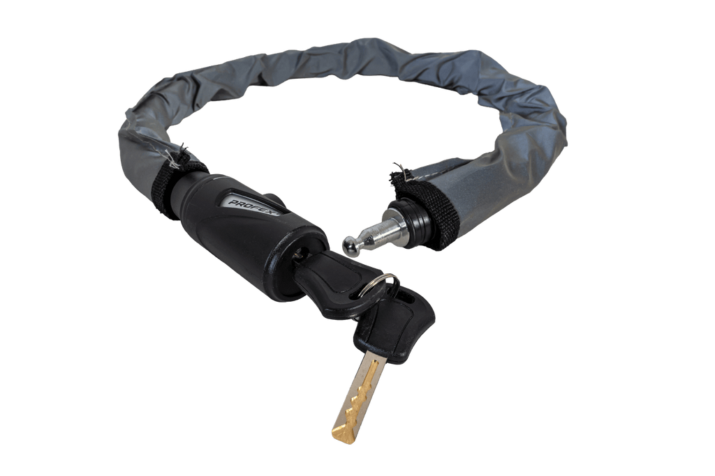 Lacăt de bicicletă PROFEX Reflex Steel Armor, lungime 70 cm