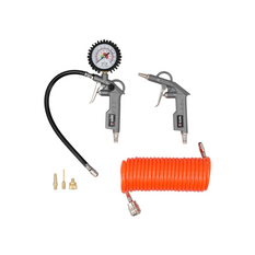 Set pneumatic YATO YT-23780 pentru umflarea anvelopelor, mingilor, saltelelor, 6 piese