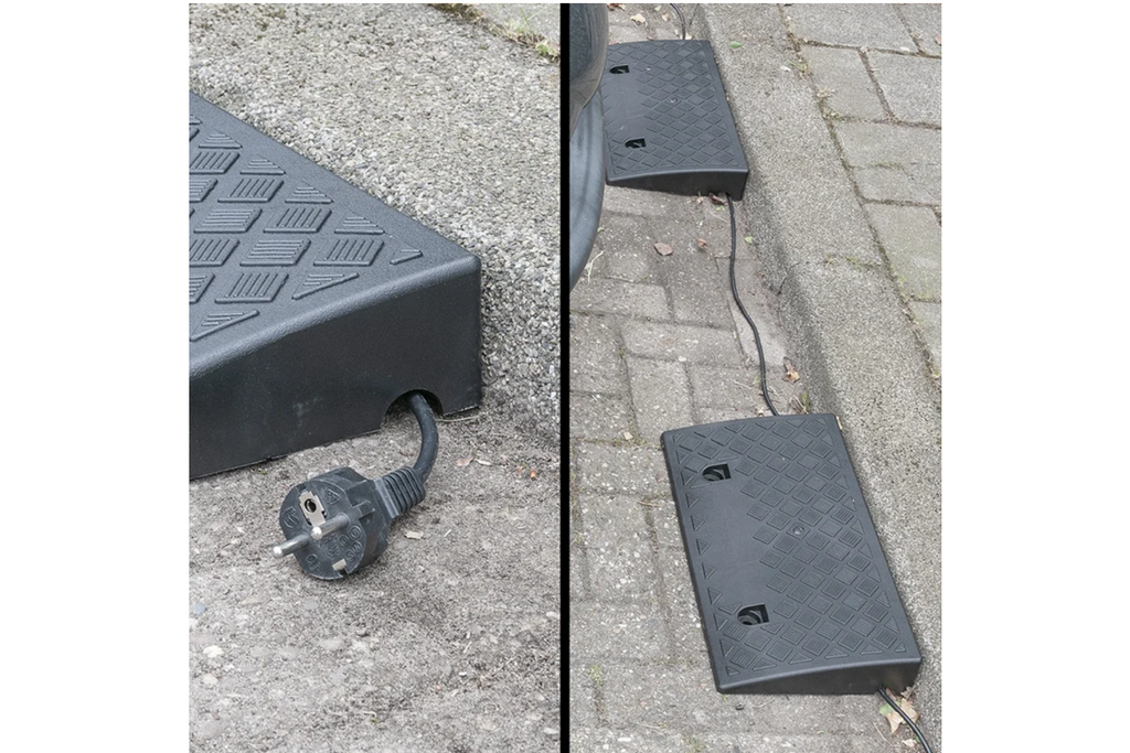Set de două rampe ProPlus 361570, rampe de cauciuc 7 cm, 3000 kg
