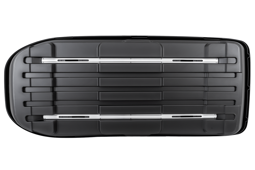 Cutie de portbagaj Inter Pack Monsun PRO L, negru metalizat