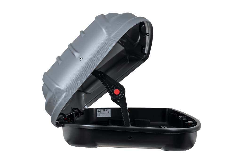 Cutie de portbagaj Inter Pack Stella 480 din kevlar argintiu (flexi fit G2)