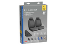 Set huse auto LAMPA Glamur antracit, pentru locurile din față