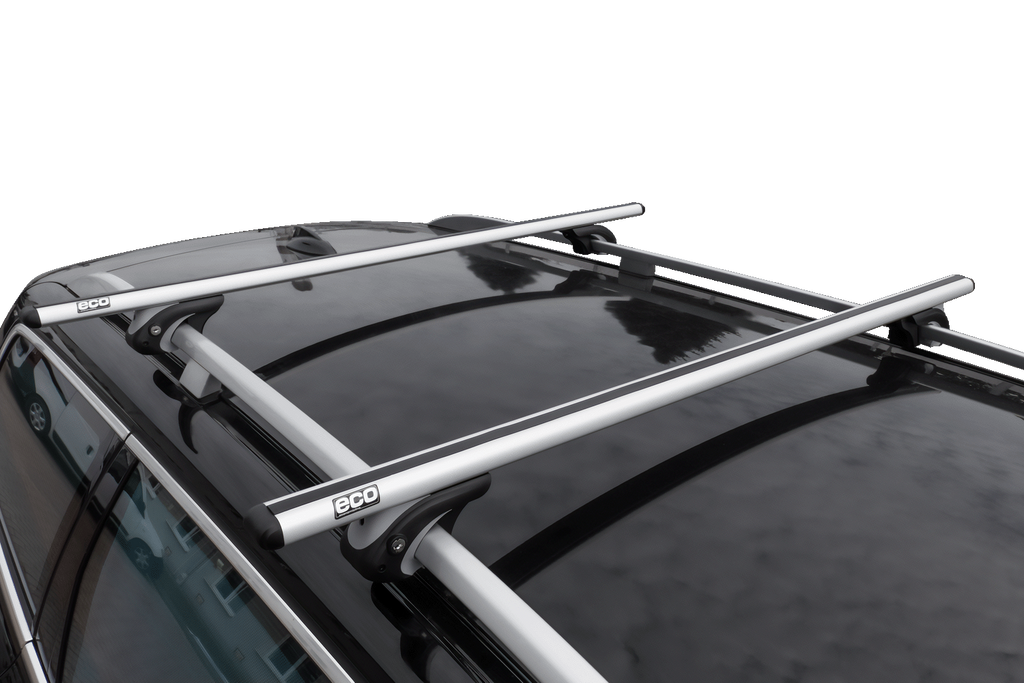 Eco Alubase 135 - portbagaj universal din aluminiu cu șine și încuietori