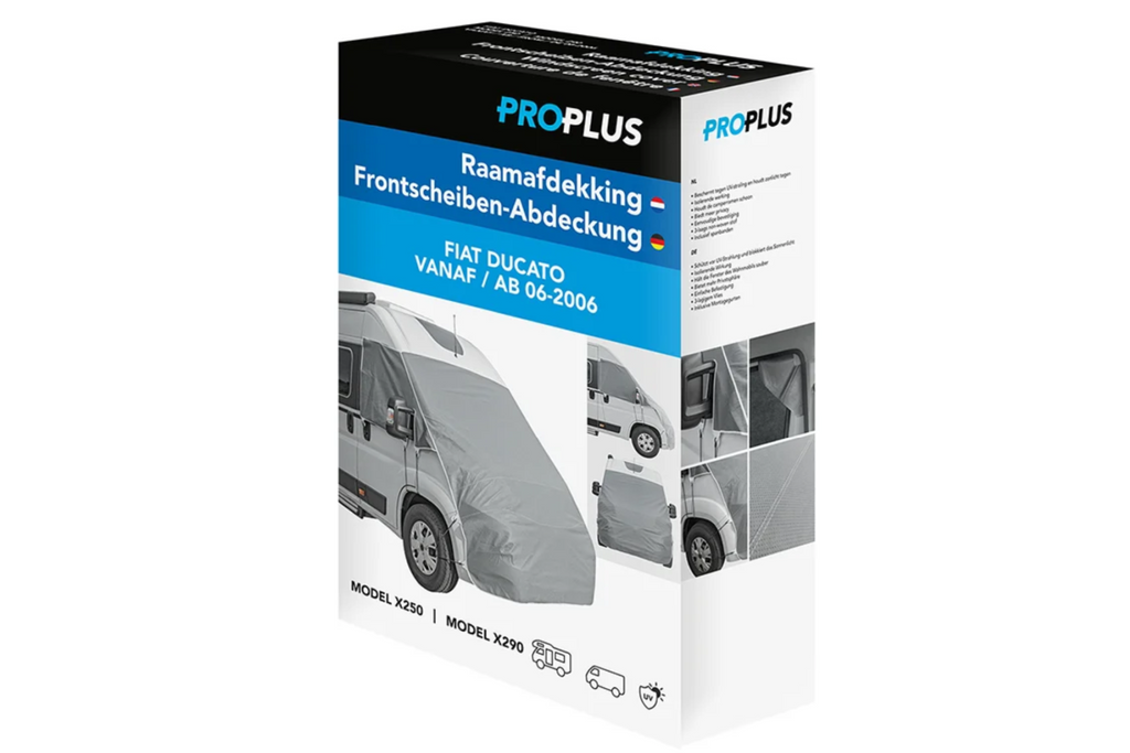 Covoraș termic ProPlus 610682 pentru geamuri, ecran termic pentru Fiat Ducato, Peugeot Boxer I, Citroen Jumper I.
