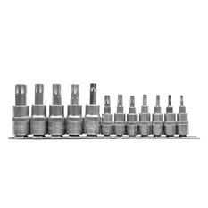 Set de douăsprezece chei TORX pe șină YATO YT-04331