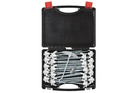 Set de cuie de cort cu înșurubare pentru cuie metalice ProPlus 365014 cu cârlig 20x20cm