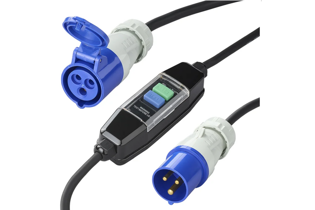 Cablu adaptor ProPlus 373589 CEE cu întrerupător diferențial 120 cm