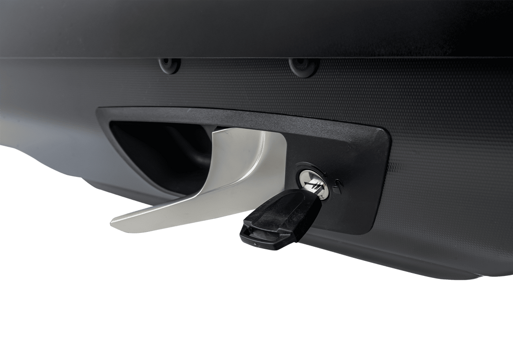 Cutie de portbagaj Atera Casar L, negru metalizat