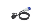 Adaptor cu ștecher și priză CEE cu contact de protecție 16A 230V ProPlus 373530DE cablu 150cm