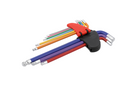 Set de nouă chei Allen YATO YT-05635, cap sferic, 1,5-10 mm
