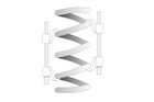 Compresoare cu arcuri YATO YT-2547 82x355mm 2 buc.