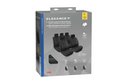 Set huse auto LAMPA Elegance albastre, pentru scaunele față și spate