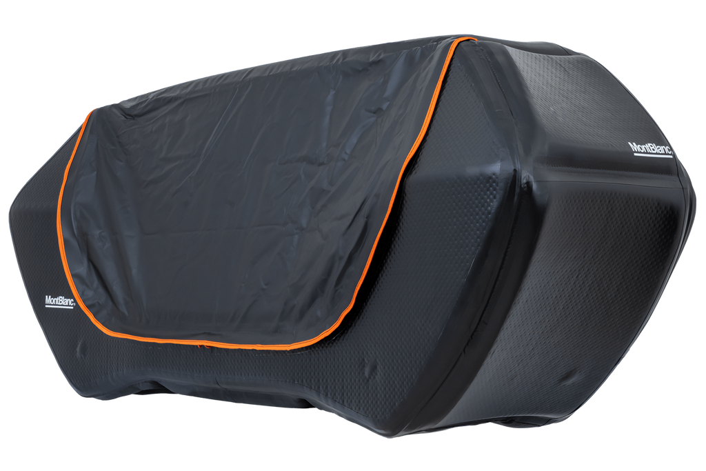 Cutie de bagaje pentru platformele de biciclete montate pe bara de remorcare Mont Blanc Senja