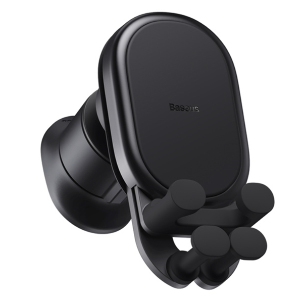 Suport auto BASEUS Stable Gravitional cu încărcare wireless Qi de 15W pentru orificiul de ventilație