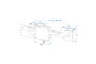 Protecție antifurt pentru remorcă container ProPlus 381341V01 cu încuietoare reglabilă 23-42cm