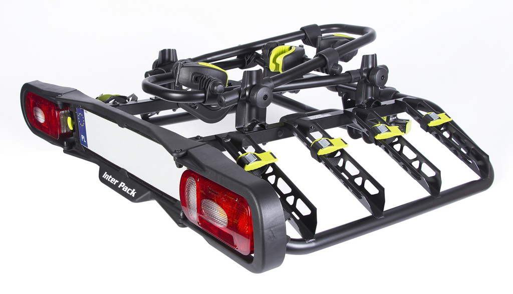 Suport de bicicletă Inter Pack Quattro cu 13 pini pentru bara de remorcare