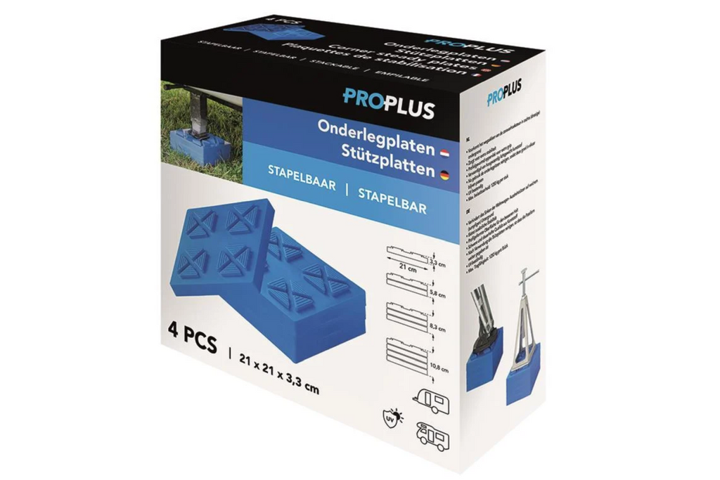 Set de patru tampoane de colț pentru stabilizarea remorcii ProPlus 361538