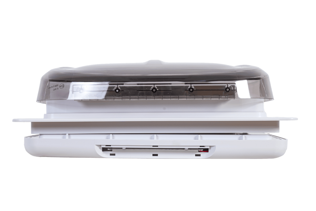 Ventilator automat de acoperiș PUNDMANN PLUS FAN pentru rulote cu iluminare, jaluzea 400×400mm