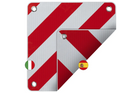 ProPlus 361234V01 indicator de avertizare spate, față-verso, 50x50cm