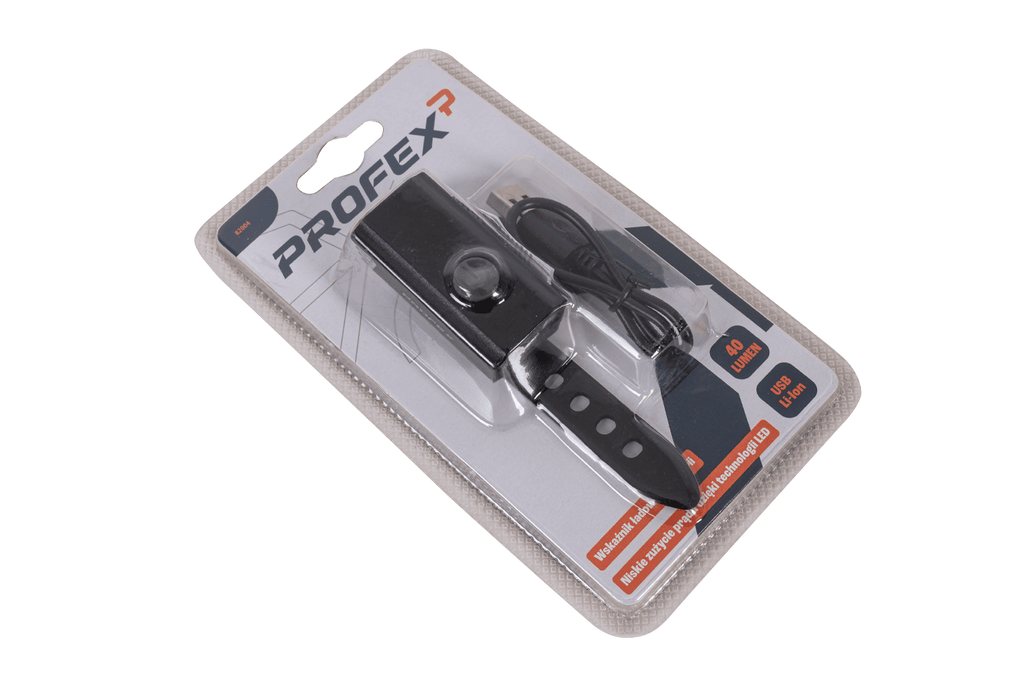 Lampă frontală pentru bicicletă PROFEX 82004 Pro Alu Li-Pol USB