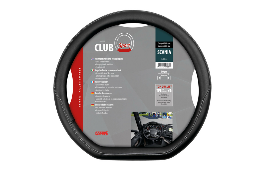 Husă volan LAMPA Club Sport pentru camioane Scania