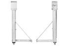 Suport de colț extensibil ProPlus 361510V01, stânga față/dreapta spate, remorcă 600 kg, 460 mm