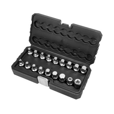 Set chei tubulare YATO YT-05991 pentru bujii de ulei, 18 bucăți