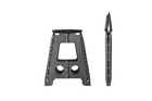 ProPlus 770826 scaun remorcă pliabil cu platformă 120 kg