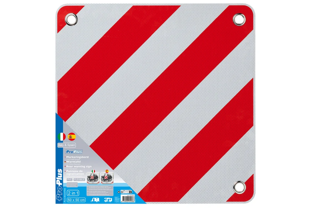 ProPlus 361234V01 indicator de avertizare spate, față-verso, 50x50cm