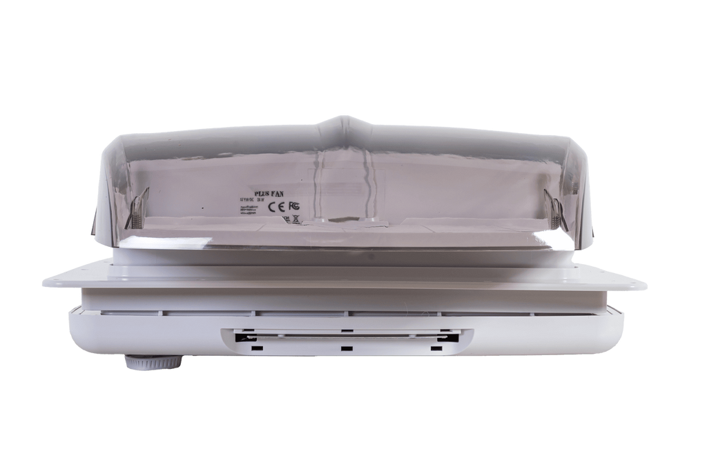 Ventilator automat de acoperiș PUNDMANN PLUS FAN pentru rulote cu iluminare, jaluzea 400×400mm