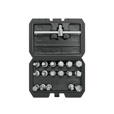 YATO YT-0599 Set de chei pentru bușoane de ulei, 18 piese