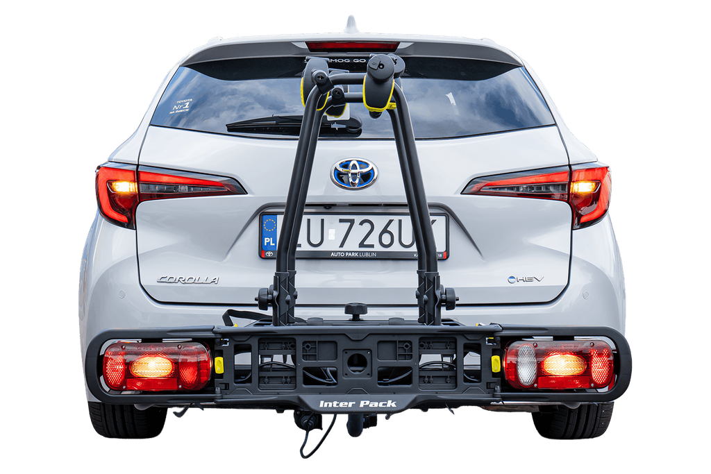 Suport de bicicletă Inter Pack Quattro cu 13 pini pentru bara de remorcare