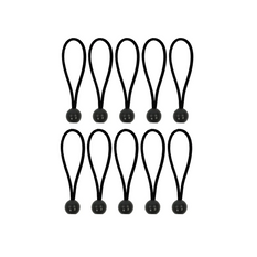 Set de frânghii pentru fixarea copertinelor de cort ProPlus 365644 frânghii de cauciuc cu bilă 15cm 10 buc.
