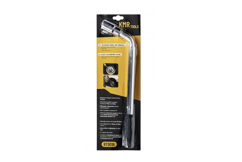Cheie telescopică cu tubulară 17-19mm KAMAR RT0016
