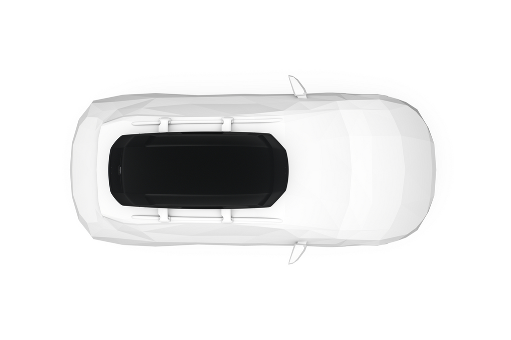 Thule Force 3 L Cutie de plafon neagră (645700)