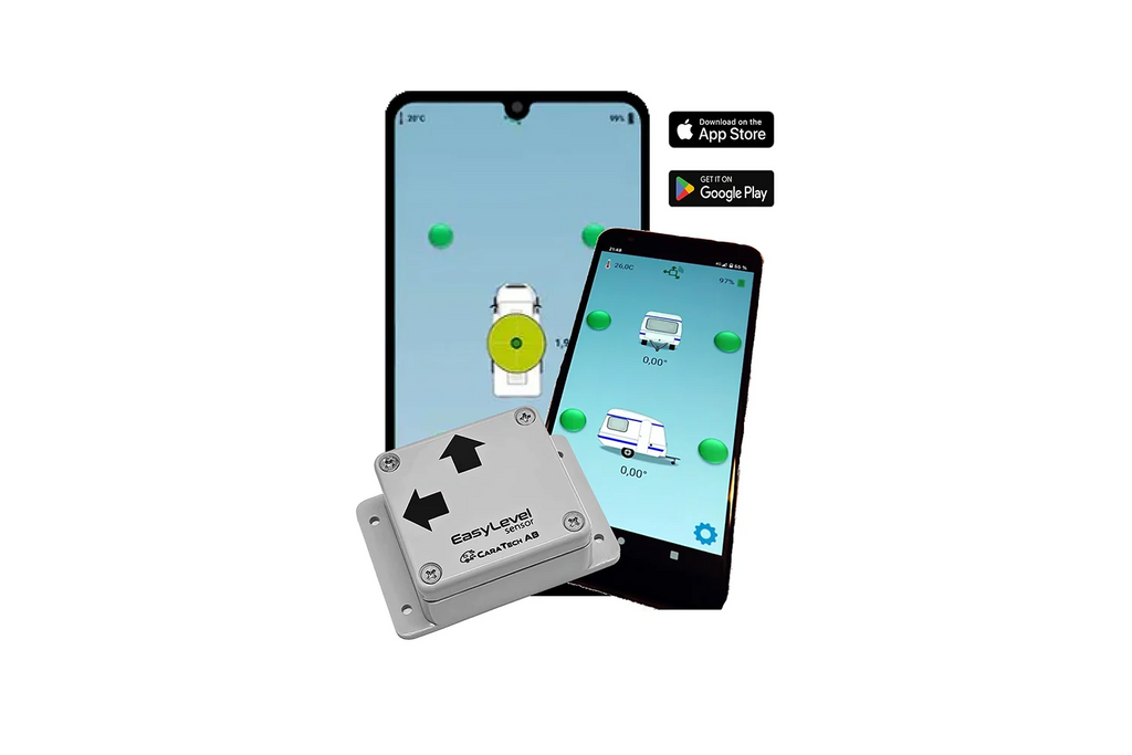 Nivelă digitală Bluetooth ProPlus EasyLevel pentru rulote și rulote