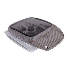 Ventilator automat de acoperiș PUNDMANN PLUS FAN pentru rulote cu iluminare, jaluzea 400×400mm