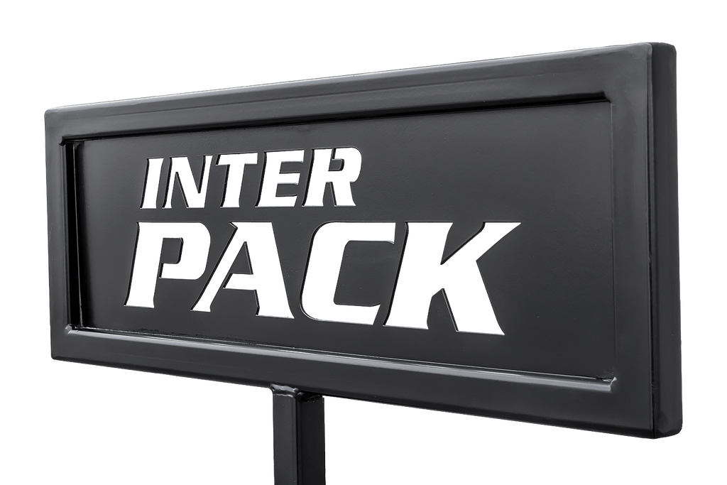 Suport de remorcare INTER PACK pentru 2 suporturi de bicicletă 1368mm 800mm