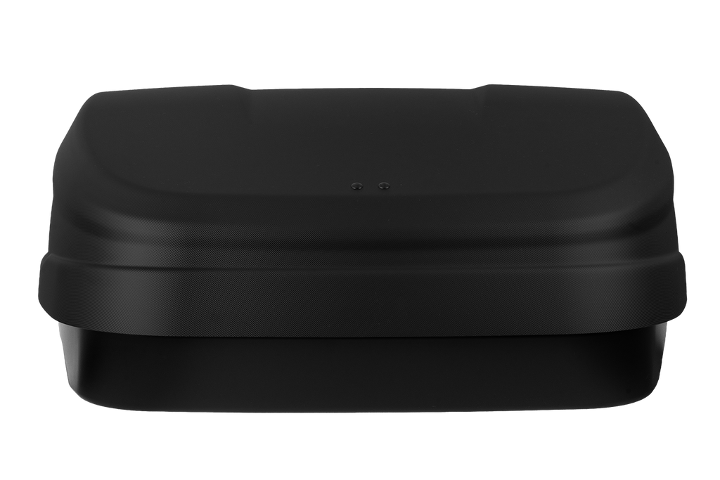 Cutie de portbagaj Inter Pack Monsun M, negru mat