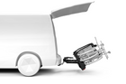 Thule VeloSpace 3 - suport pentru 3 biciclete pe bara de remorcare (9033100)