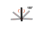 Lampă de atelier + lanternă YATO YT-08524 COB LED 1000lm