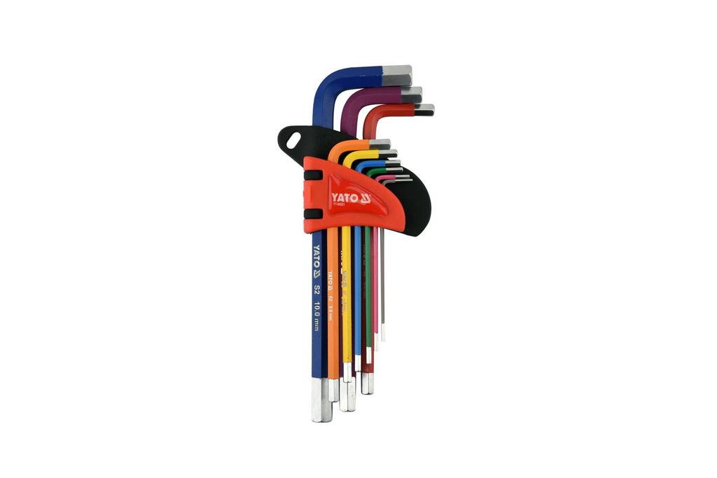 YATO YT-05631 Set chei Allen 1,5-10 mm 9 buc.