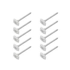 Set de zece cuie metalice pentru saltea de camping ProPlus 361736V01, 10 cm