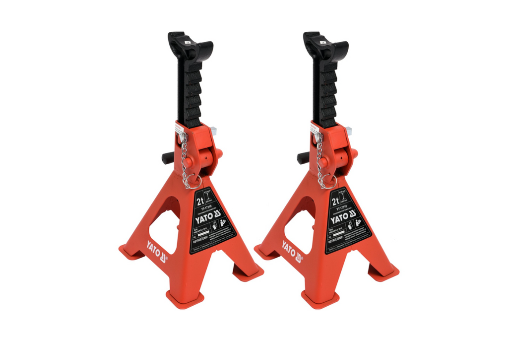 Set de două suporturi pentru cric auto YATO YT-17310, 2t