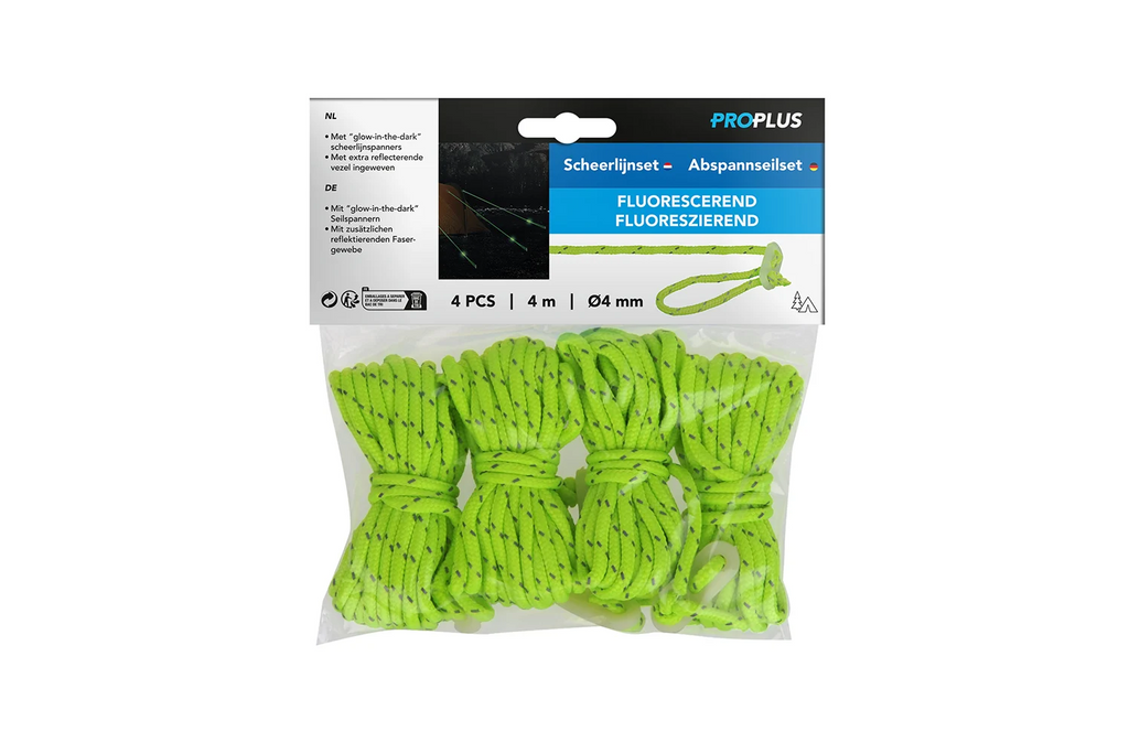 Set de patru cabluri fluorescente ProPlus 361802 pentru cort de 4 m