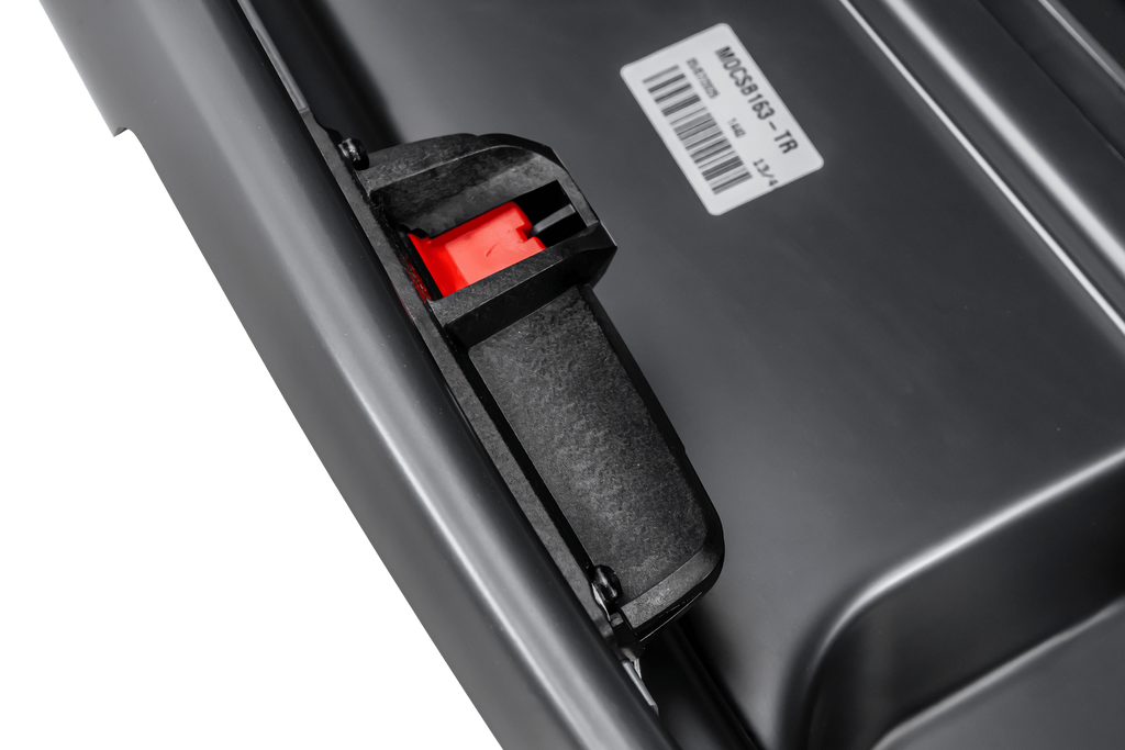 Cutie de portbagaj Inter Pack Monsun PRO L, negru metalizat