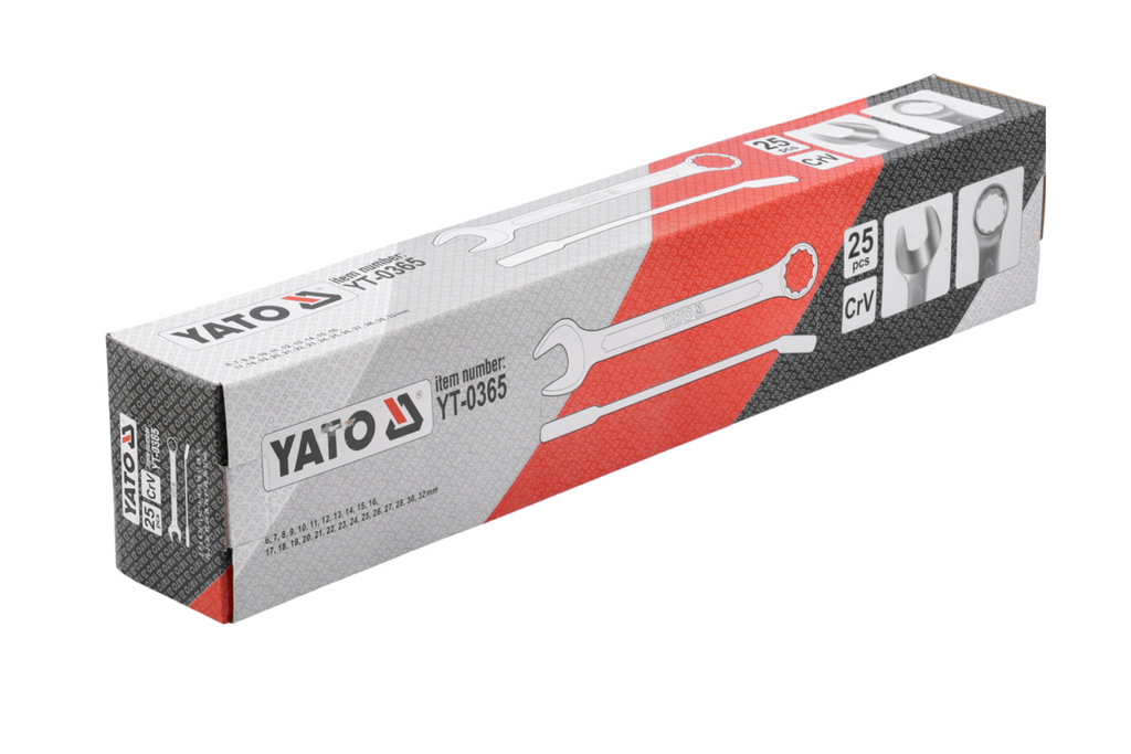 Chei combinate YATO YT-0365 6-32mm 25 buc.
