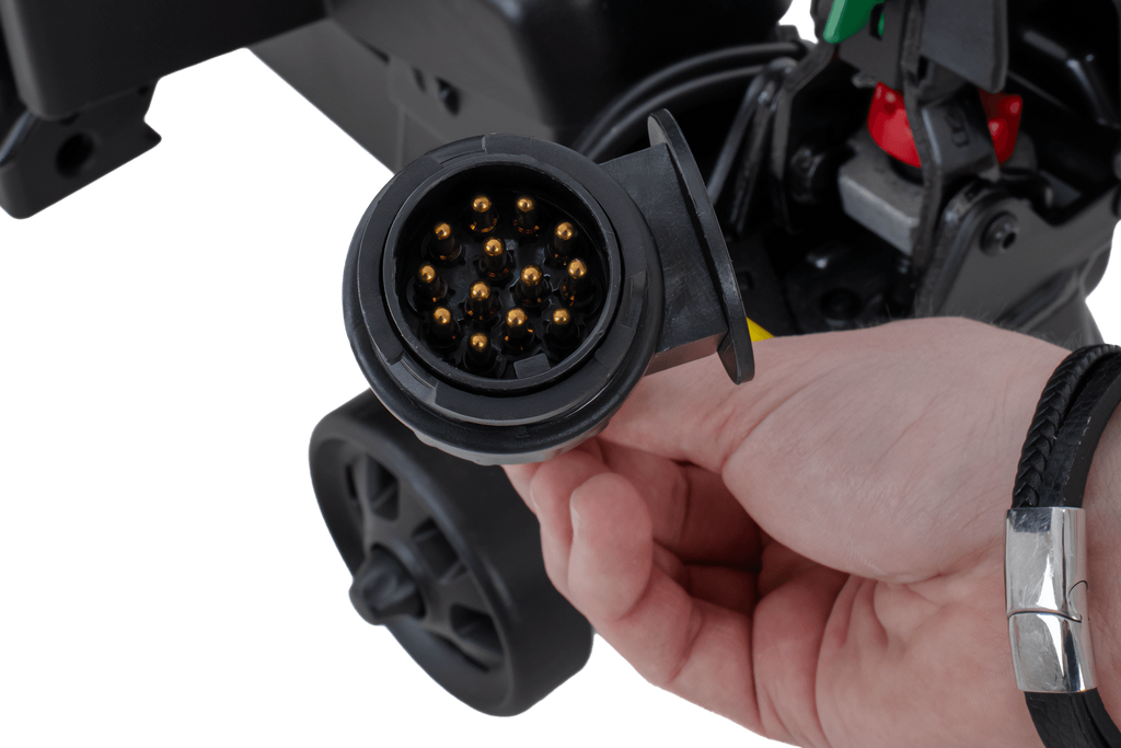 Inter Pack Spider 2E PRO - suport de biciclete montat pe bara de remorcare pentru 2 biciclete electrice