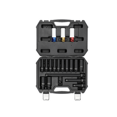 YATO YT-10566 Set chei tubulare de impact de 1/2″, 18 piese